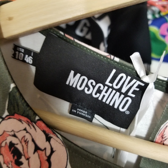 Love Moschino Size 10 Tunic summer Dress new - Picture 13 of 14